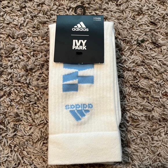 Adidas x Ivy Park Logo 3 Pack Socks - Picture 2 of 4